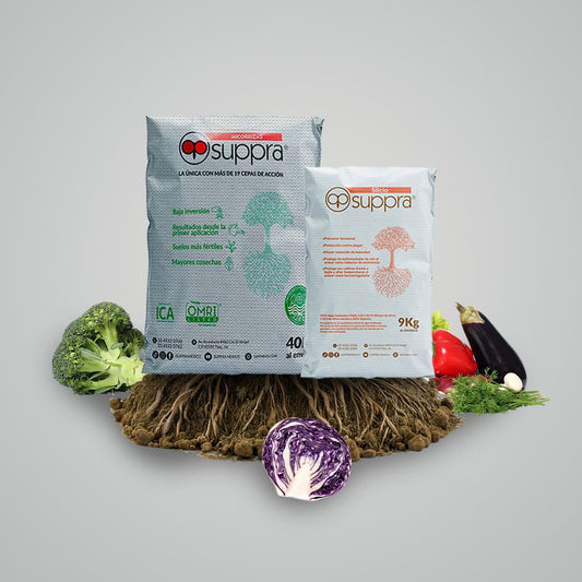 Micorriza Suppra 40 kg + Silicio Suppra 9kg