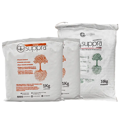 Micorrizas 10kg más 2 silicios de 1 kg