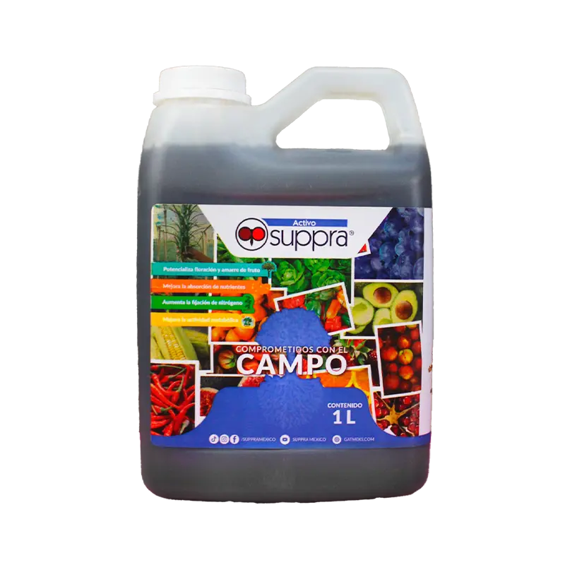 AMINO SUPPRA DE 1L bioestimulante orgánico frente