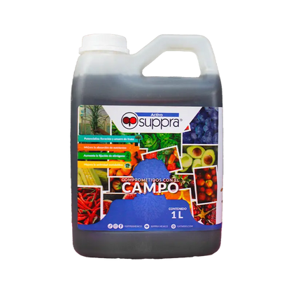 AMINO SUPPRA DE 1L bioestimulante orgánico frente